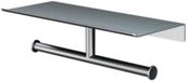 Hotbath &More Shelves - Dubbele Toiletrolhouder - Voor Planchet - RVS 316