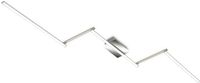 B.K.Licht BRILONER LED Plafondlamp 5-lichts Zwenkbaar 24W Aluminium/Chroom