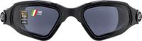 CRESSI Clear Eyes Goggles Black/Black Smoked Lens - Unisex Zwembril van puur Siliconen met Moleculaire Anti Condens Behandeling, Zwart/Zwart Getinte Lens