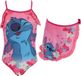4KidsOnly Lilo & Stitch Badpak + Sarong - Maat 98/104 - Roze