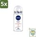 Nivea Deo Roll-On Talc Sensation Anti-Transpirant 50 ml - 5 Stuks
