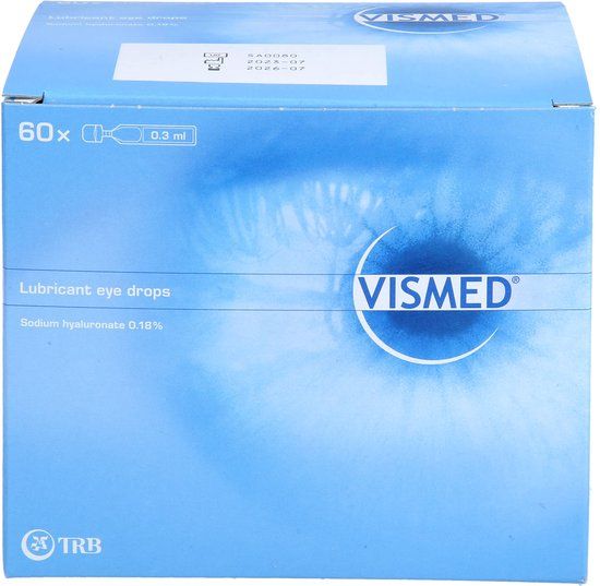 Vismed Bevochtigende Oogdruppels 60x0,3 ml