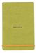 RHODIA 194384C Webnotepad hardcover, A5, gelinieerd, 192 pagina's, afneembaar, helder papier, ivoorkleurig, 90 g/m, bladwijzers, elastische sluiting, kunstlederen omslag, Rhodiarama