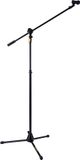 HERCULES Stands HCMS-632B+ microfoonstandaard, 111,5-168 cm, galg, 2-in-1, EZ Grip, driepotig