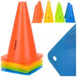 Trizand Pylônes d'entraînement colorés 23,5 cm set de 10 pour le sport et l'entraînement
