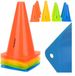 Trizand Pylônes d'entraînement colorés 23,5 cm set de 10 pour le sport et l'entraînement
