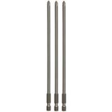 Einhell originele 3-delige bitset voor gipsplaatschroevendraaiers | Accessoires voor gipsplaatschroevendraaiers | 165 mm lengte | speciaal geschikt voor magazijnopzetstuk
