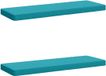 vidaXL - Ensemble de coussins de canapé VUGHT - Turquoise