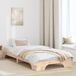 vidaXL Bedframe Naturel Massief Grenenhout 75 x 190 cm