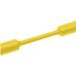 HellermannTyton 333-31804 Krimpkous zonder lijm Geel 18 mm 6 mm Krimpverhouding:3:1 per meter