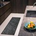 Studio M Tapis de porte - Tapis de propreté - Tapis de cuisine - 60x180 cm - Classic Pro - Gris foncé