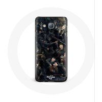 Manicase Hoesje voor Samsung Galaxy J3 Vikings Teaser Seizoen 6 Poster Karakters Art