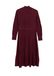 s.Oliver Robe en maille bordeaux