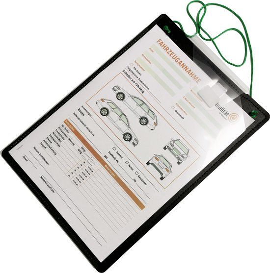 12x EXXO-HFP # 09868 - Werkplaats/Produktie Opdracht Map - A4 - Zwart
