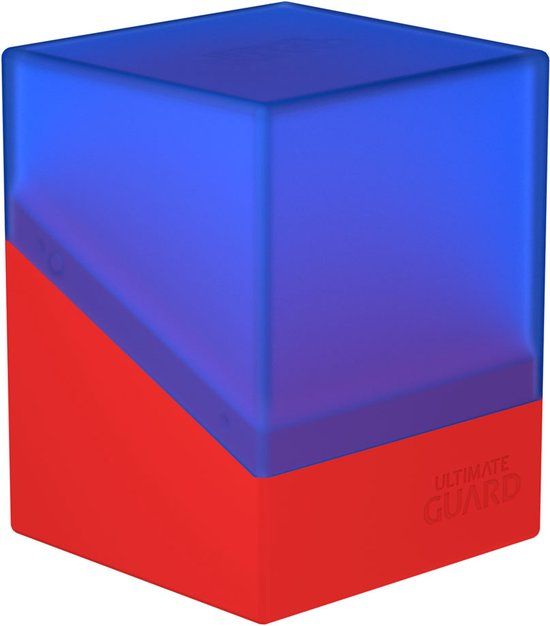 Ultimate Guard Boulder 100+ Synergy - Blue/Red Card Boxes