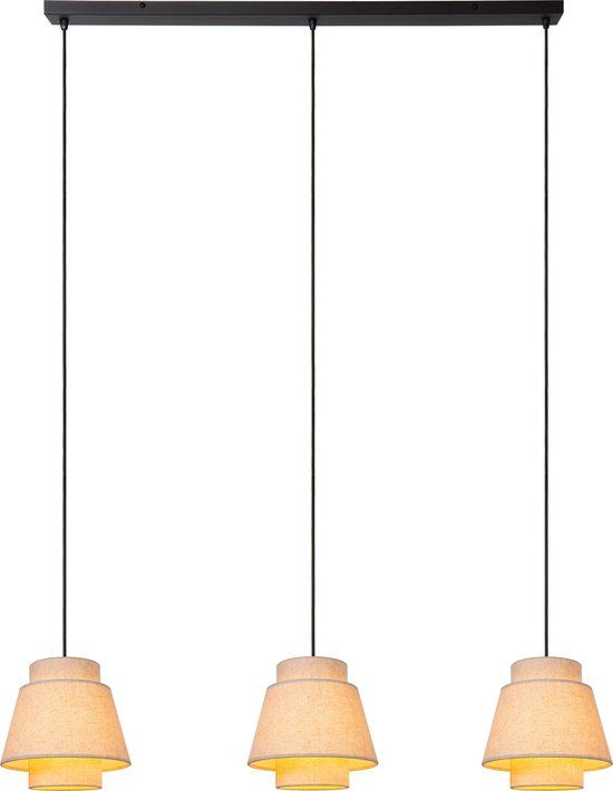 Lucide TRIBUTE - Hanglamp - 3xE27 - Beige
