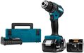 Makita DHP482RFJ - 18V Accu Klopboor-/Schroefmachine Set (2x 3.0Ah) + Mbox - Koolborstelloos
