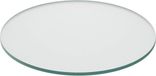 Merkloos Relaxdays Glasplaat 8 mm - Gehard Veiligheidsglas - Ronde Glazen Plaat - Ø 30 cm - Transparant
