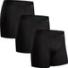 DANISH ENDURANCE Sous-vêtements de sport Hommes - Quick Dry - Boxer de sport - 3 pack - Noir - Taille S