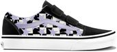 Vans Old Skool V Chaussures Starry Check Souple Violet EU 30 1/2 Enfants