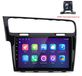 Android autoradio de 10 pouces pour VW Golf 7 VII MK7 (2013-2017), avec CarPlay sans fil et Android Auto, processeur 8 cœurs, mémoire 6+128 Go, DSP, 4G LTE, incluant caméra de recul 1080P et GPS