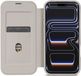 Selected by GSMpunt.nl Apple iPhone 17 Pro Hoesje met MagSafe Book Case Transparant Beige