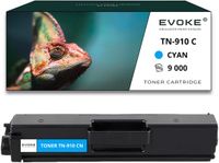 Evoke TN-910 Cyaan Printercartridge, 9000 pagina's, Compatibel met Brother HL-L9310CDW MFC-L9570CDW