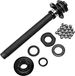 Shimano WH-U5000 Assenset 108mm zwart