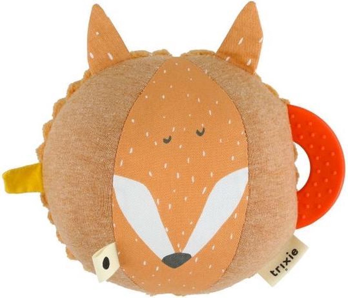 TRIXIE speelbal Mr. Fox junior 18 x 20 cm katoen/polyester oranje