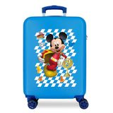 Disney, blauw, 37x55x20 cms, micky koffer