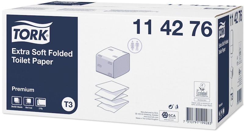 Tork 114276 Toiletpapier - Wit