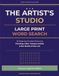 The Artist's Studio: Large Print Word Search: 50 Relaxing Puzzles Featuring Painting, Color, Famous Artists & the World of Fine Art