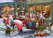 Bluebird Puzzle legpuzzel Dogs on Truck - 500 stukjes kleurrijk