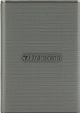Transcend ESD360C - 4TB - Externe SSD - USB 3.2 Gen 2x2 (USB-C) - 256-bit AES - Grijs