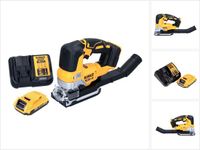 DeWalt DCS 334 D1 accu pendelzaag 18 V borstelloos + 1x accu 2,0 Ah + oplader