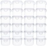 Omgoods - 24 récipients alimentaires sans BPA avec fermeture à clip