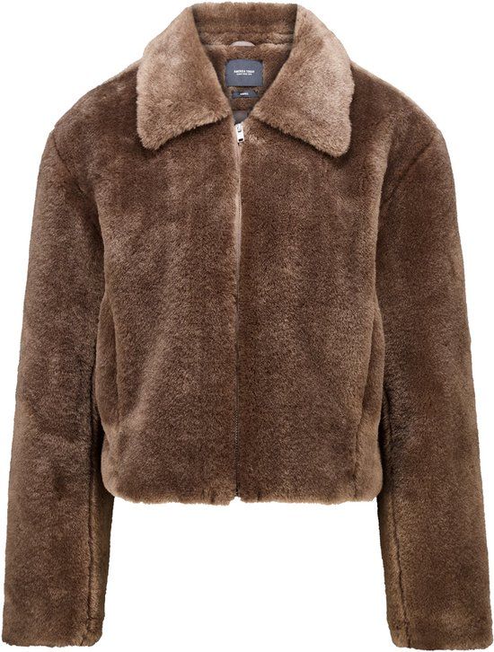 America Today Jady - Dames Winterjas - Maat M - Dark brown