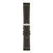 Morellato Sport Tricking unisex armband van echt leer in rubberlook A01X4910B44, zwart., 20mm, armband