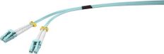Renkforce Glasvezel Optische vezel Aansluitkabel 2.00 m Aqua-blauw [1x LC-stekker - 1x LC-stekker]
