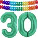Folat Verjaardag Leeftijd folieballon - 30 jaar - groen - 86 cm
