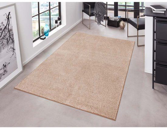 Hanse Home Modern Vloerkleed Pure 102662 80x150 cm Beige | Crème/Taupe | Polypropyleen