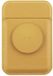 UNIQ Flixa - Portefeuille magnétique - Jaune - Compatible MagSafe - Avec support