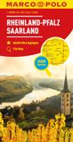 Marco Polo Wegenkaart 10 Rheinland-Pfalz / Saarland: Wegenkaart Schaal 1 : 200.000