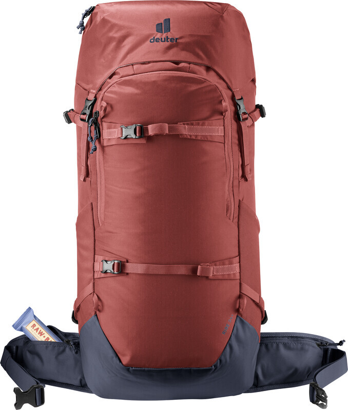 Deuter Rise 34+ Backpack, rood/blauw