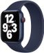 Apple Siliconen solobandje voor de Apple Watch | 38/40/41/42 mm - Maat 8 - Deep Navy