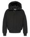 Schott NYC Schott Beever korte jas met capuchon, zwart, Zwart, XXL
