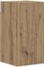vidaXL Wandkast ARNHEM Artisanaal eiken 30 x 31 x 59 cm