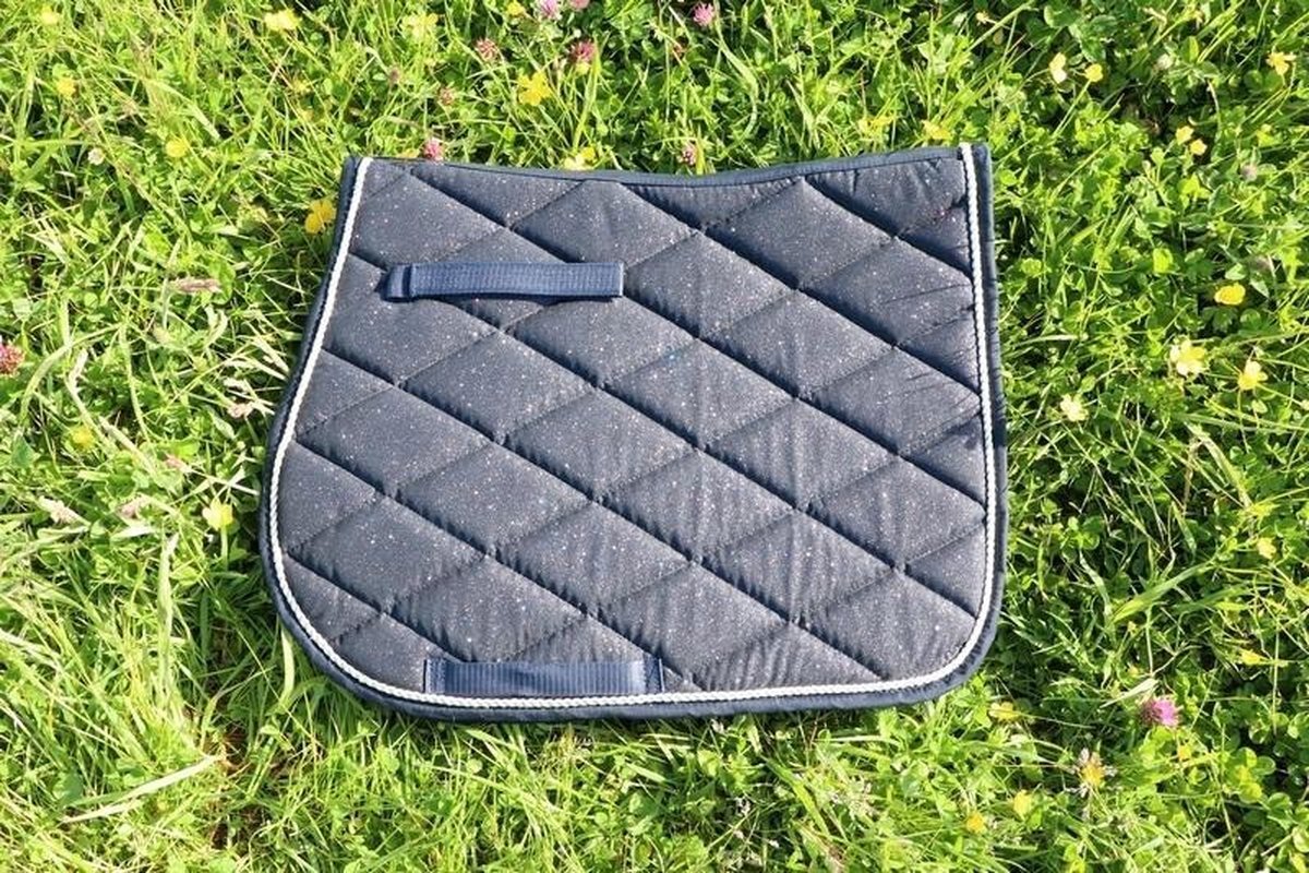 H&B Zadeldek Sparkling Pony navy