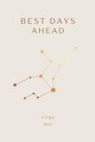 Best Days Ahead: Virgo: A Virgo Zodiac Journal for 2027 — Blank Notebook for Journaling, Reflection and Astrology Lovers