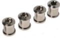 Shimano Kettingbladbouten Alivio FC-M4050 Zilver 4 Stuks Aluminium